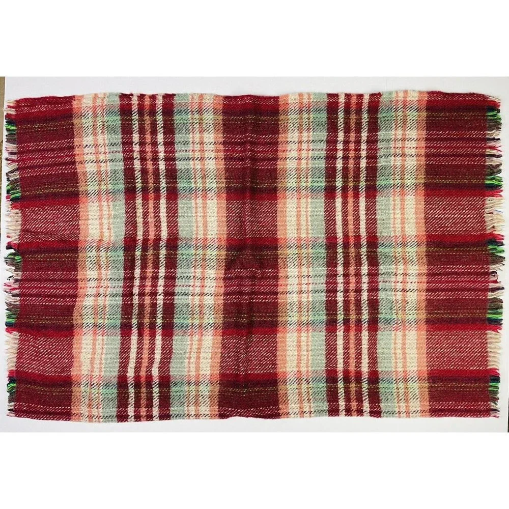National Trust United Kingdom 100% Wool Blanket Lap Throw 46